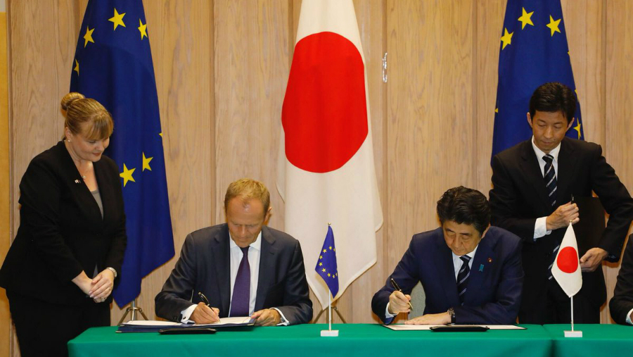 The EU-Japan Economic Partnership Agreement enters into force on February 1st. Businesses and consumers across Europe and Japan can now take advantage of the largest open trading zone in the world. | Keep up-to-date on the main consequences in the import and export of goods regarding the United Kingdom’s departure from the European Union | Do you want to receive the freshest news in the worldwide freight transport industry. Follow PORTOCARGO on Linkedin! international freight transport, Import and Export of Goods, international trade agreement, exporting local products, importing local products